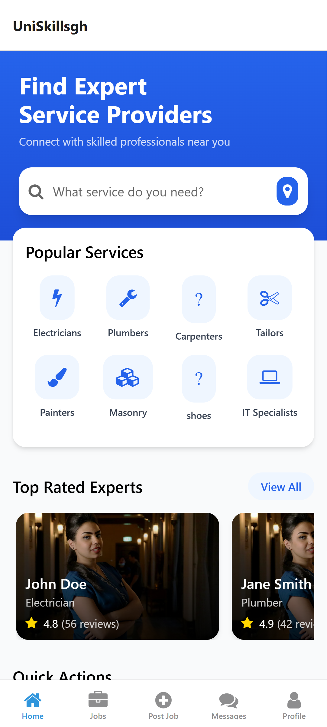Uniskills Gh App